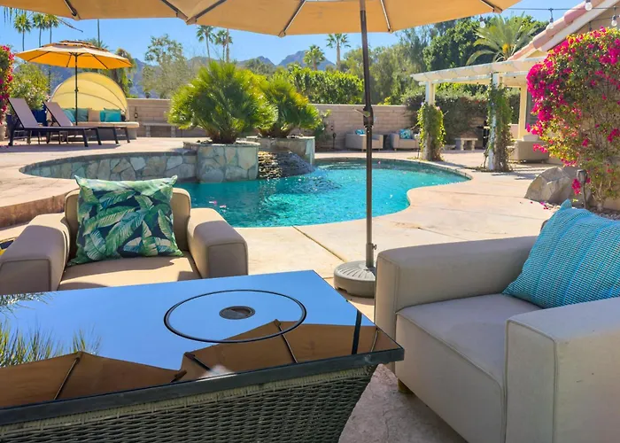 Indian Wells Oasis W/ Pool: Walk To Tennis Garden!